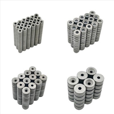 Ímã SmCo redondo resistente a altas temperaturas com furo