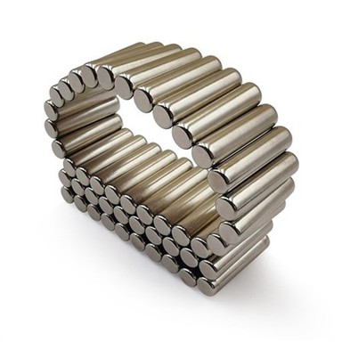 Ímã cilíndrico magnetizado radialmente NdFeB